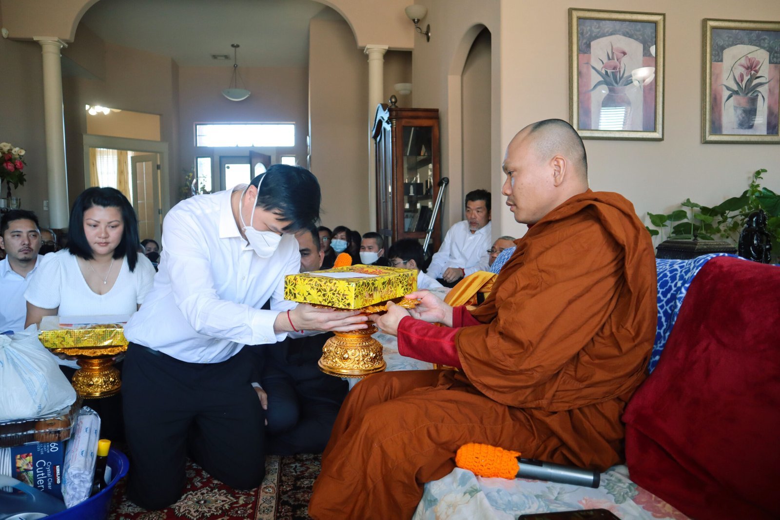 2. Offering Food & Supplies